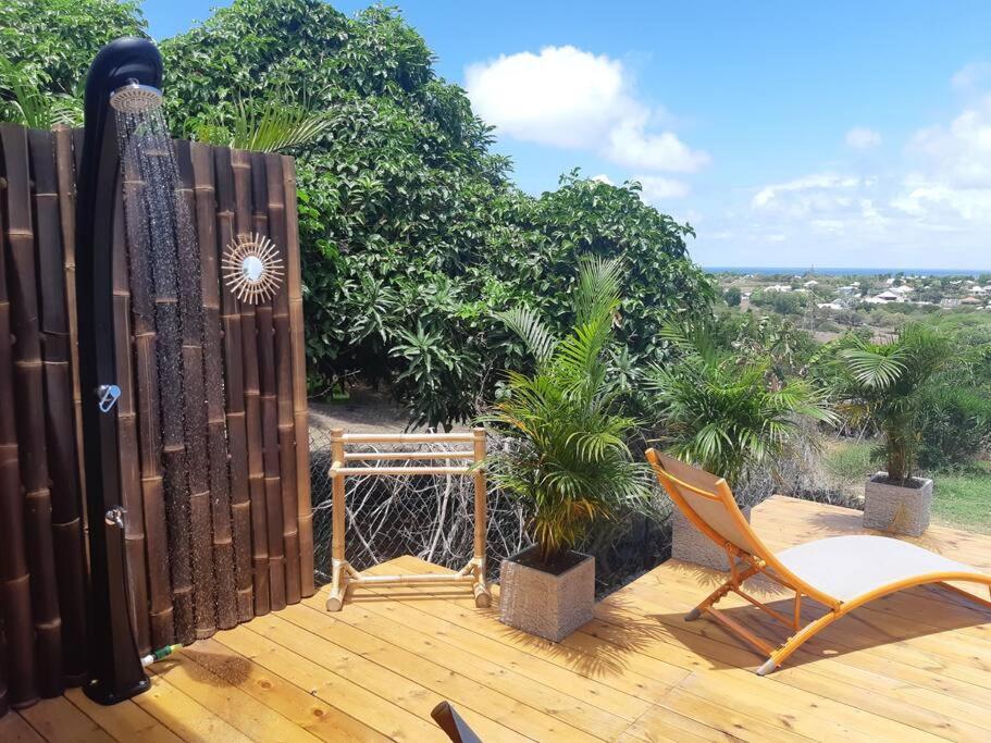 Ti Coin Relax Bungalow Vue Mer Piscine Privee Сен Франсоа Екстериор снимка