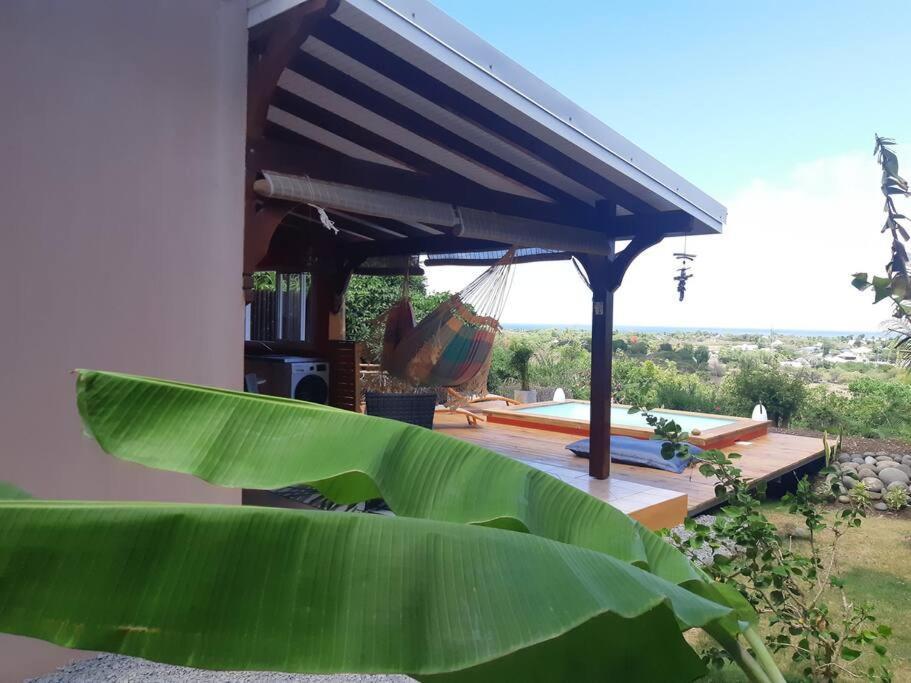 Ti Coin Relax Bungalow Vue Mer Piscine Privee Сен Франсоа Екстериор снимка